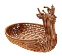OSOLADY Bread Proofing Basket Baking Basket Hand-woven Cane for Rising Dough and Decoration, Brown Suitable for Artisan Breads and Sourdoughs in Home Or Bakery Use