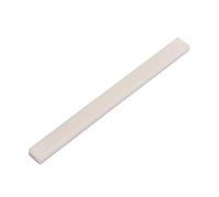 OSOLADY Buffalo Bone Saddle Guitar Bridge Saddle Acoustic Guitar Instrument Accessory 3.14x0.27x0.11inch Ivory Natural Bone Replacement Part