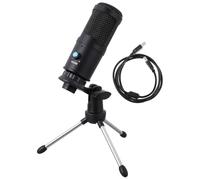 OSOLADY Cardioid USB Condenser Microphone Set with Zinc Alloy Material and Adjustable Tripod Stand, for Conferences and Laptops, Featuring Wide Range of Applications and Environmental