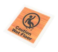 OSOLADY Caution Sign for Room Acrylic Caution Signs Lightweight Bright Colors Creative Appearance Outdoor School Safety with Simple Structure and Fine Workmanship