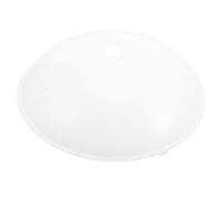 OSOLADY Ceiling Light Lampshade Replacement Round PC White Emergency Light Cover for Bedrooms, Hallways and Staircases