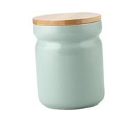 OSOLADY Ceramic Sealed Storage Jar for Tea Leaves and Coffee Airtight Kitchen Canister with Smooth Touch Multi Purpose Home Storage Container for Dried Fruits and Candies Nordic Light