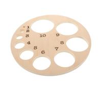 OSOLADY Cervical Dilations Board Wooden Chart for Childbirth Education Fetal Position Wheel for Safe and Reliable Teaching Tool for Students and Educators