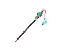 OSOLADY Chinese Ethnic Style Tassel Hairpin for Elegant Hairstyles Retro Hair Chopstick for Weddings Parties and Daily Wear Simple Design for Charming Updos and Cosplay