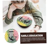 OSOLADY Coconut Shell Thumb Piano for Adults Beginners Portable Finger Kalimba Musical Instrument Easy to Play Unique Home Decor Random Pattern