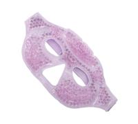 OSOLADY Cold-set Eye Mask Heat Therapy Ice Pack Reusable Gel Eye Patch for Sleeping Relaxation Plush Double-sided Cover Light Purple