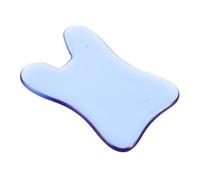 OSOLADY Crystal Gua Sha Face Tool and Enhanced Skincare Absorption with Cooling Effect Shape with Rounded Edges for Daily Facial Care and Travel Use