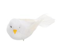 OSOLADY Cute Car Antenna Topper White Dove Figurine Weather Resistant Exterior Decoration Fit Vehicle Roof Ornament Easy Install