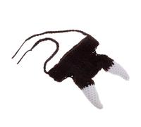 OSOLADY Cute Comfortable and Parties Versatile Fit Use for Viking Pirate Horn Hat Yarn Material Adorable Design Cat Pets Photo Shoots for Cats and Dogs