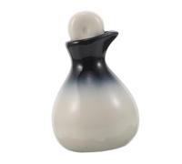 OSOLADY Decorative Perfume Bottle Essential Oil Bottle Ceramic Oil Storage Vial with Airtight Design Elegant Stylish Addition for Beauty Salon Enhancing Spa Experiences Travel Use