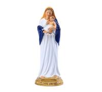 OSOLADY Desktop Mary Statue Resin Sculpture Delicate Classical Design White Resin Figurine for Decoration Suitable for Room Or Different Events, Easy to Clean and Artistic Ornament
