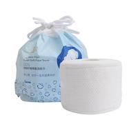 OSOLADY Disposable Pure Cotton Makeup Removal Pads Thick Pearl Pattern Facial Cleaning Tissue for Sensitive Skin Home Use Random Color