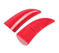 OSOLADY Divination -shape Cups Suitable for Chinese Ornaments and 2pcs Wooden with Red Synthetic Material, Compact and Easy to Carry Fengshui Ornament