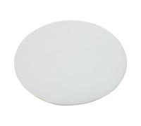 OSOLADY DIY Drawing Ceramic Plate with Smooth Surface, Blank White Ceramic Chip for Painting and Art Hobby Training, Creative Hand-Painted Pottery Supplies Suitable for Art Class