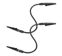 OSOLADY Double End Alligator Clips Stainless Steel and Aluminium Alloy Photo Holder 2pcs with Break Resistance and Firm Fixing Memo Clips for Photo and Note Holding in Home Or Office