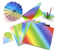OSOLADY Double Sided Square Folding Papers Safe to Use 174pcs Colourful for Creative Origami and Paper Folding Art for School Projects and DIY Crafts