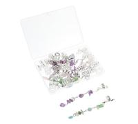 OSOLADY Dreadlock Hair Accessories Set with Alloy Spring Pendant and Crystal Stones for Braids Hair Jewelry Charms for Women’s Braiding Suitable for Festival and Daily Wear