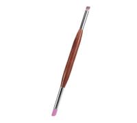 OSOLADY Dual-head Nail Art Engraving Pen Cuticle Cleanup Brush Nail Polish Corrector Pen Manicure Tool