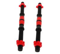 OSOLADY Dumbbell Bar Handles Set 2pcs 40cm Weight Lifting Spinlock Collar Non-Slip Rubber Grip for Gym Strength Training Adjustable for Men and Women Suitable for Home Workouts