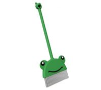 OSOLADY Educational Broom with Non-slip Handle Cute Frog Shape Cleaning for S Role Play and Housekeeping Safe Material Compact for Easy Storage and Practical Use