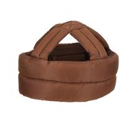 OSOLADY Elderly Protection Helmet Cap, Head Protection for Falls, Soft Helmet Prevent Head Injuries, Safety Bump Cap for Patient Protective Gear and Injury Prevention,Coffee