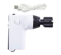 OSOLADY Electric Ukulele and Guitar String Winder with Charging Cable, Portable White Stringed Instrument Tool for Guitar Maintenance and Repair Accessories