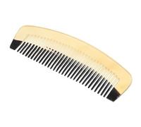 OSOLADY Elegant Women's Horn Comb Fine Tooth Brush Anti-static Hair Brush for Hairdressing