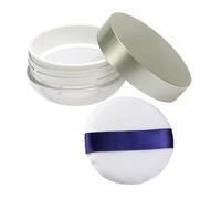 OSOLADY Empty Loose Powder Box for Cosmetics Thin Powder Holder Box for Women Makeup Compatible Revolution and Random Color