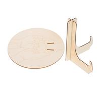 OSOLADY Engraved Wooden Baby Arrival Sign Stand Hospital Birth Plaque for Baby Shower Milestone