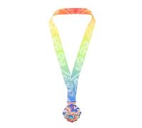 OSOLADY Equestrian Award Medal, 2.7" Horse Racing Award with Neck Ribbon, Winner Souvenir First Place Prize for Sporting Events, Medal for Competition or Tournament