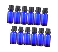 OSOLADY Essential Oil Sub Containers Empty Essential Oil Bottle 20Pcs 10Ml Glass Bottles Leakproof Easy to Fill for Traveling Perfume and Liquid Cosmetics