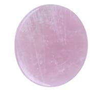 OSOLADY Eyelash Extension Tray Jade Pad Holder for Salon Use Round Pink Eyelash Graft Pallet Compact Portable Beauty Tool Transplanting and Personal Makeup