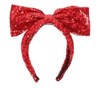 OSOLADY Fashion Headband Women Headband Sequin Bow Adult Hair Decor Bow for Girls Wedding Guest Hair Accessories