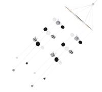 OSOLADY Felt Bee to Cultivate Cognitive Ability for Room Nursery Decoration Hanging Pendant with Iron Hook, Lovely Design Soft Bee Mobile and Enhance Room Décor