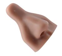 OSOLADY Flexible Silicone Fake Nose Model for Piercing Practice Realistic Face Simulation Training Tool for Body Part Display and Piercing Techniques
