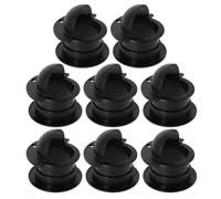 OSOLADY Foosball Entry Cup Replacement with Accurate Goal Assessment and Easy Disassembly Plastic Material 8 Sets for Desk Soccer Game and Foosball Table for Competitive Family Games