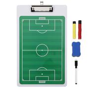 OSOLADY Football Board Soccer Coaching Board Waterproof PVC Abs Magnetic Write Repeatedly for Players Instructor Discuss and Communicate Half Match Soccer Match Equipment Random Color