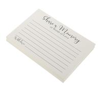 OSOLADY Funeral Memorial Cards Envelopes 50pcs Small Religious Message Cards for Church Offering and Condolence Notes Suitable for Memorial Services and Funeral Celebrations