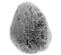 OSOLADY Furry Microphone Windscreen Wind Cover Compatible Noise-reducing Windshield for Clear Audio Recording Soft Protective Muff for Various Mic Models