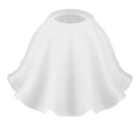 OSOLADY Glass Lampshade for Wall Lamp Replacement, White Glass Pendant Flower Lamp Shade, Create a Comfortable and Warm Atmosphere with Modern Farmhouse Style for Home and Office