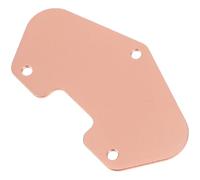 OSOLADY Guitar Pickup Baseplate Copper 2.83x1.49x0.06in Rose Gold Well Fix Pickups Sturdy Musical Instrument Accessory for Electric Guitar
