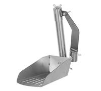 OSOLADY Gutter Cleaning Tool: Gutter Cleaner Replacement Scoop - Mini Rake Attachments Shovel for Leaf Cleaning Outdoor Drainage Ditch (Pole Not Included)