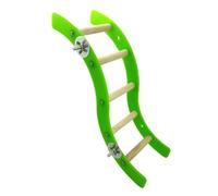 OSOLADY Hamster Ladder Squirrel Ladder Acrylic Wavy Resistant Easy to Clean 36.5 X 10.5 X 1.5 CM Pet's Home Climbing Toy for Mice and Little Parrots