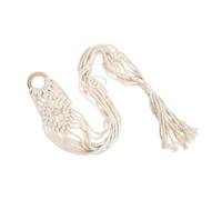 OSOLADY Handwoven Macrame Ukulele Hanger Wall Pendant for Guitar Storage Easy Install Stable Hold Decorative and Practical Woven Wall Hanging Music Lovers