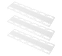 OSOLADY Hanging Tabs Light Commodities for Suspending and Displaying 100pcs PVC Self Adhesive with Strong Adhesive in Shops and Supermarkets