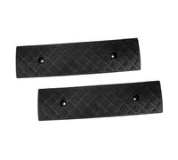 OSOLADY Heavy Duty Rubber Threshold Ramp for Car Access and Driveways Resistant to Environmental Factors 2pcs Levelling Ramps for Sweeping Robot
