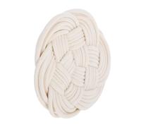 OSOLADY Hemp Rope Braid Prop Nail Art Display Tray Manicure Bowl Crafting Cup Holder Nail Decorations Woven Coaster