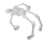OSOLADY Human Skeleton DIY Assembly Kit Small Educational Science Experiment for Classroom Learning and Stem Activities Enhances Bone Structure Understanding and Cognitive Skills