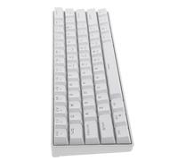 OSOLADY Keys Mechanical Gaming Keyboard Compact Rgb Backlit Design High-performance Mechanical Keys for Pc Laptop Enhanced Gaming White