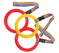 OSOLADY Kids Outdoor Walking Rope Children Walking Rope for Kindergarten Safety with Soft Handles Colorful Line Traction for Toddler Group Outdoor Activity 3Pcs Set